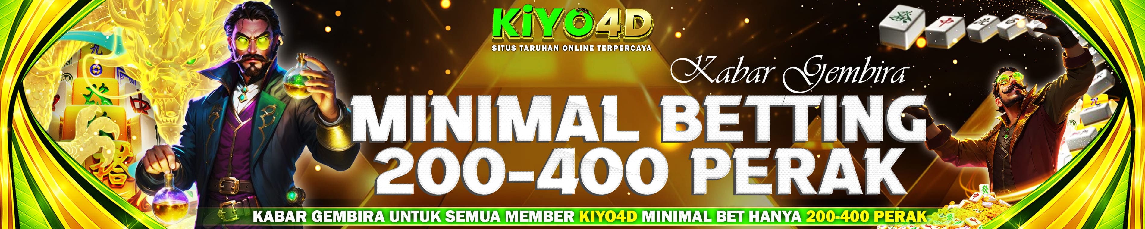 KIYO4D MINIMAL BET 200 - 400 PERAK 